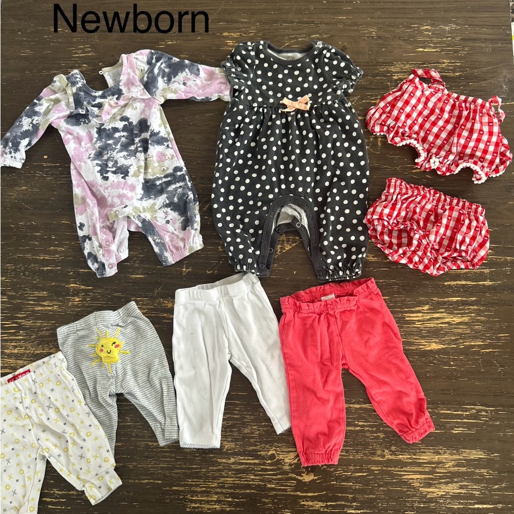 Newborn baby clothes bundle